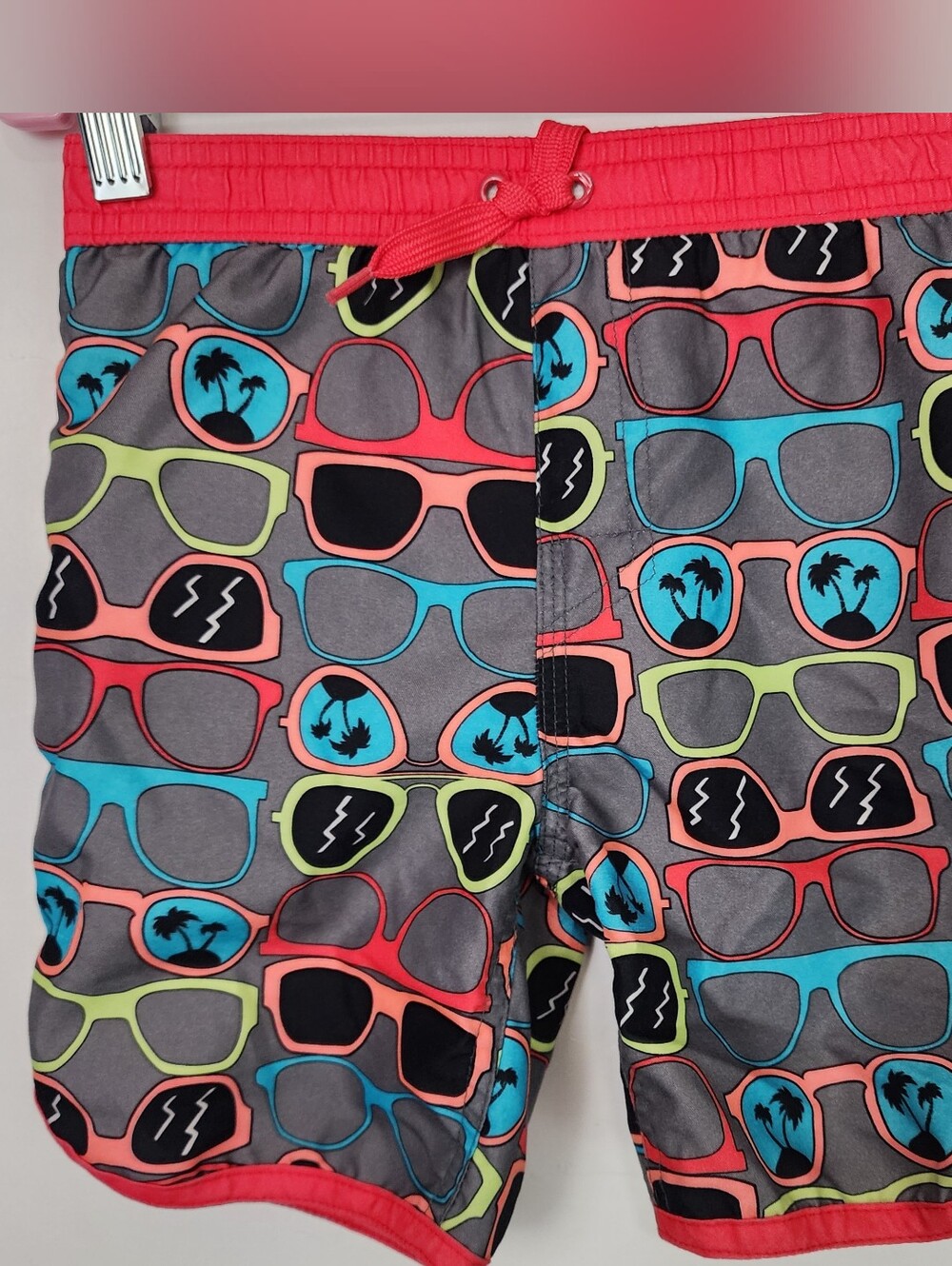 Boys 4T Bundle 1 Swim Short 1 Short 1 Shirt Sunglasses Print Swim Shorts Marvel